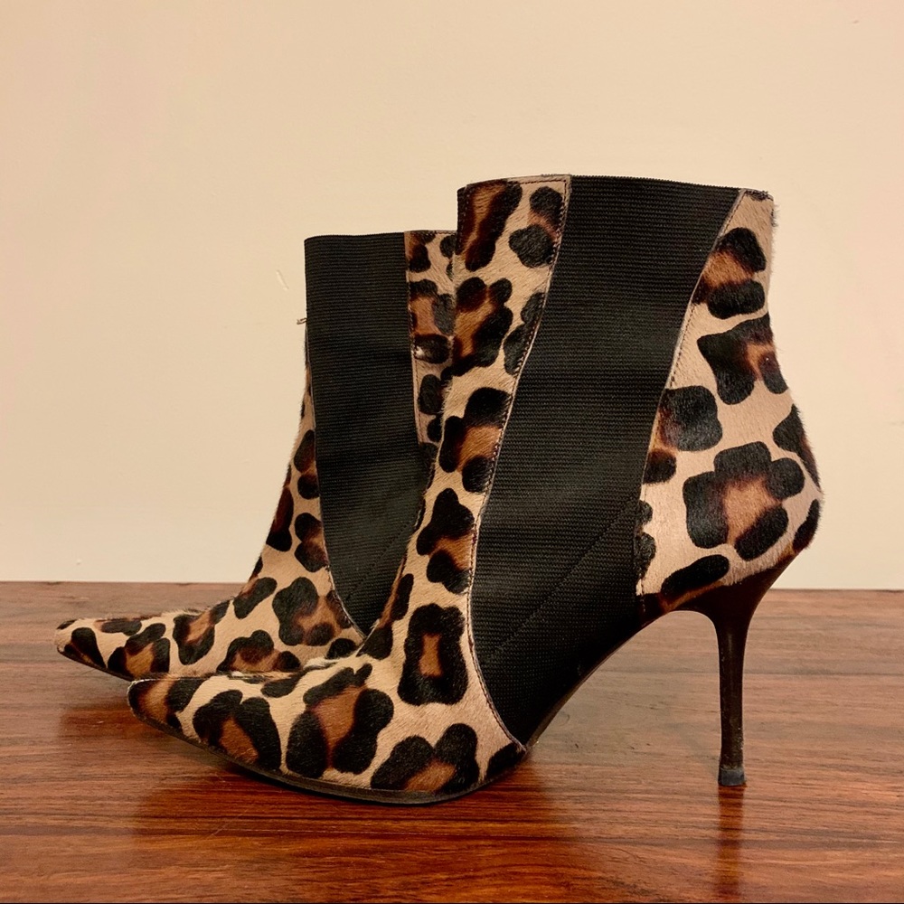 Dolce & Gabbana Leopard Booties EU 37.5 US 7.5